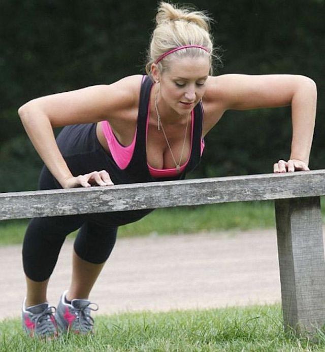 Catherine Tyldesley workout