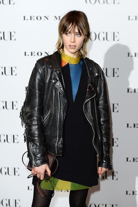 Edie Campbell at the Vogue 100 - A Century Of Style in February 2016