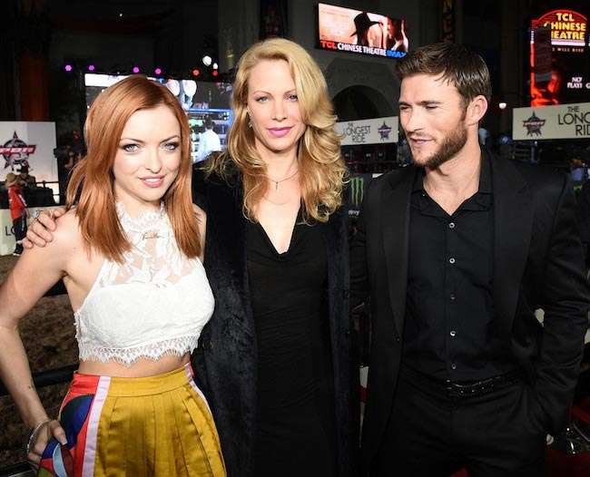 Francesca Eastwood, Alison Eastwood and Scott Eastwood (From Left to Right) at "The Longest Ride" premiere in April 2015