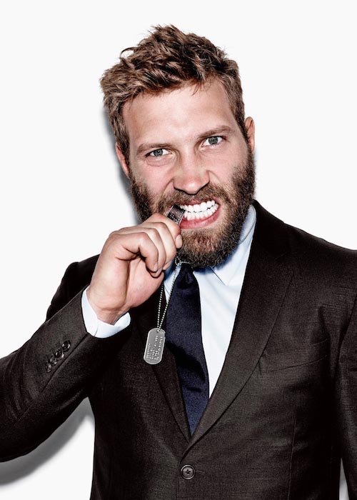 Jai Courtney during an Esquire shoot