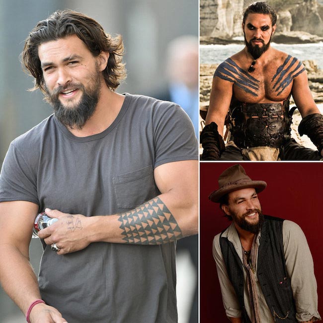 Jason Momoa has big biceps