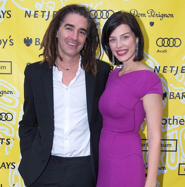 Jessica Pare and John Kastner