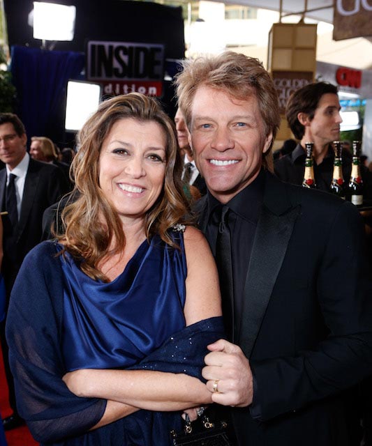 Cindy Crawford And Jon Bon Jovi