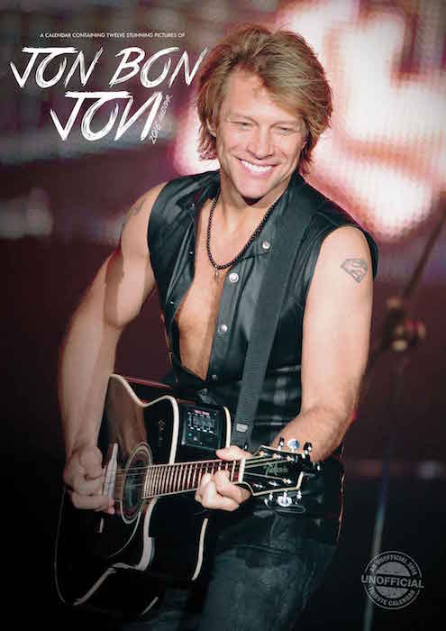 Jon Bon Jovi in unofficial 2016 Calendar