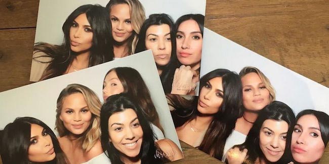 Kim Kardashian baby shower for Chrissy Teigen