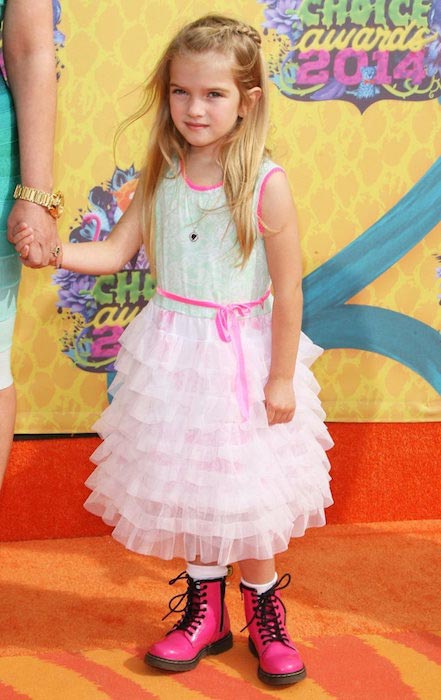 Mia Talerico at 27th Annual Kids Choice Awards in 2014