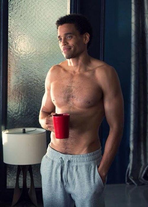 Michael Ealy shirtless body