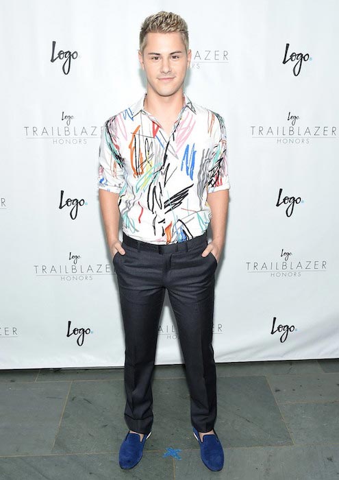 Michael J. Willett at LOGO Trailblazer Honors in 2015