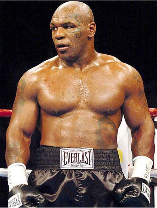 Mike Tyson shirtless body