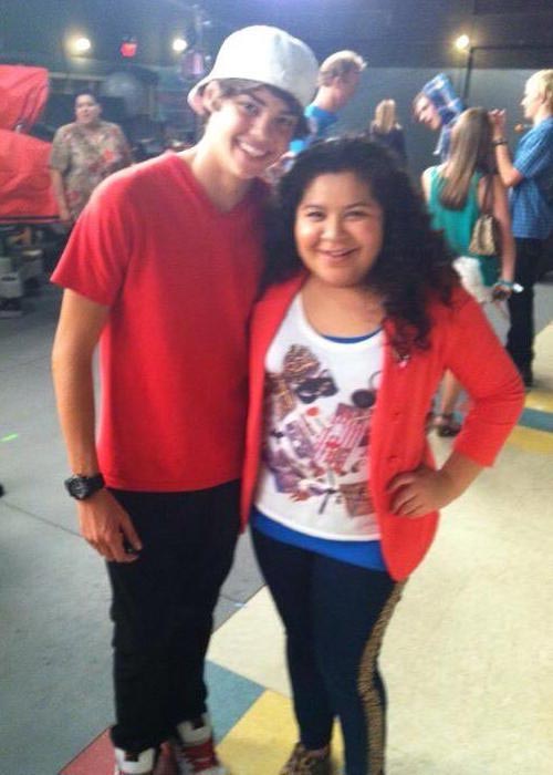 Noah Centineo with Raini Rodriguez