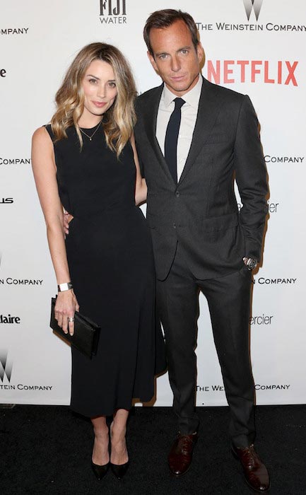 Will Arnett and Arielle Vandenberg at Golden Globes 2015 After Party