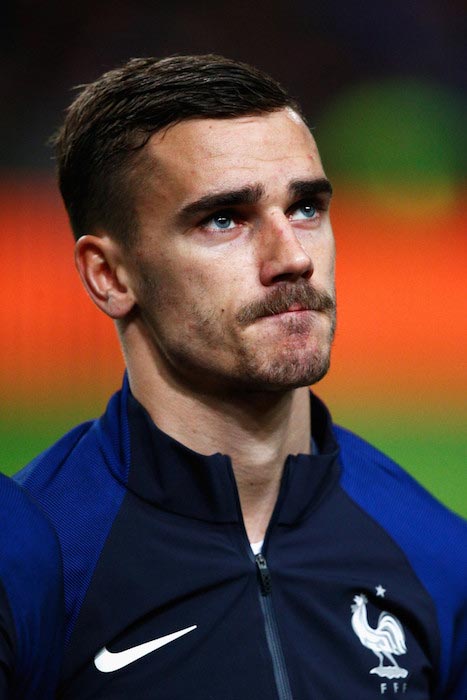 Antoine Griezmann before a match between France and Netherlands on March 25, 2016 in Amsterdam, Netherlands