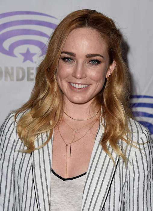 Caity Lotz at DCs Legends of Tomorrow Panel at WonderCon 2016