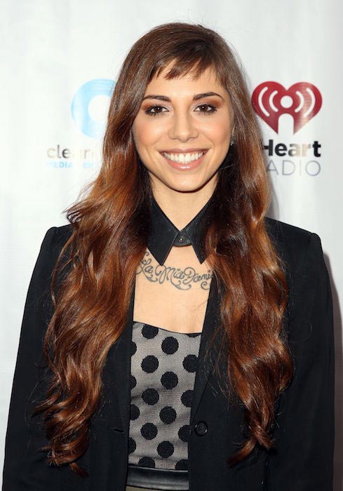 Christina Perri at iHeartRadio's Artists on the Verge in March 2014