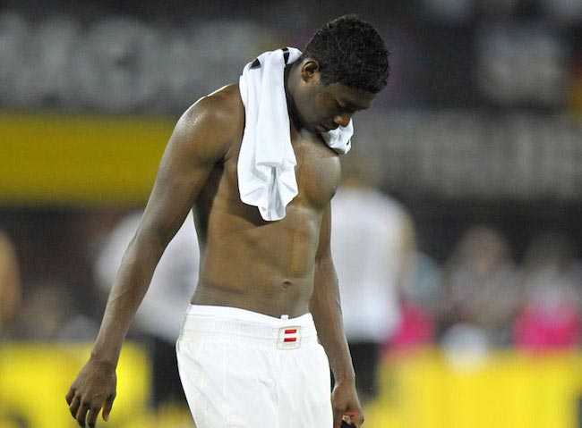 David Alaba shirtless body