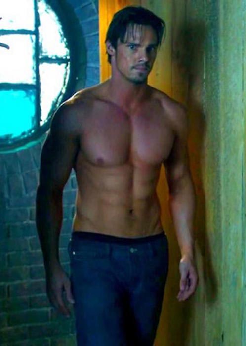 Jay Ryan shirtless body