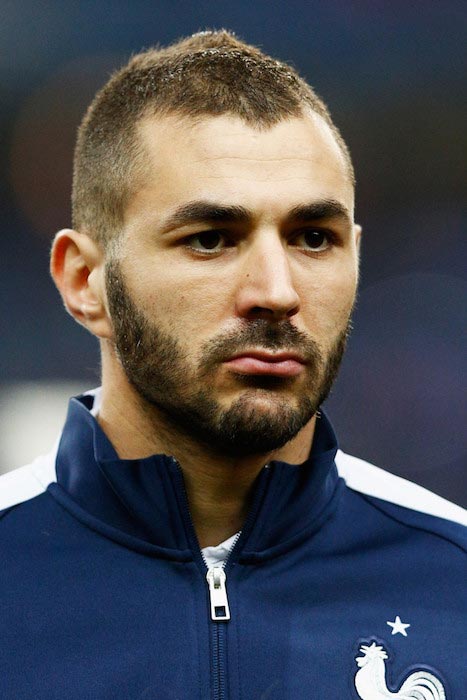 Karim Benzema during a friendly match between France and Brazil on March 26, 2015 in Paris, France