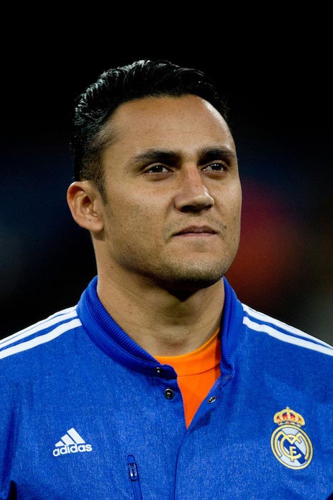 Keylor Navas before a game against PFC Ludogorets Razgrad on December 9, 2014 in Madrid, Spain