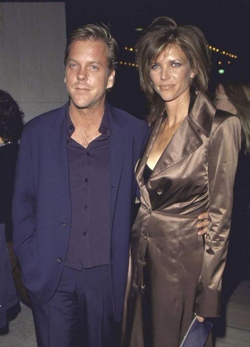 Kiefer Sutherland and Kelly Winn