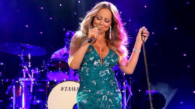 Mariah Carey at New Year 2016 Eve, Live Palladium at Clown