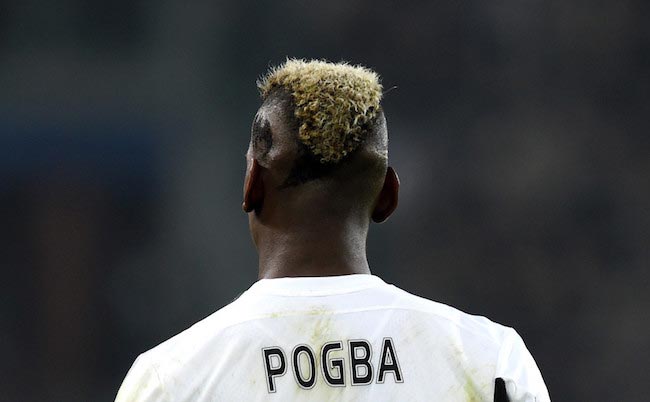 Paul Pogba in action during the Champion’s League game between Juventus and FC Bayern Munich on February 23, 2016 in Turin, Italy