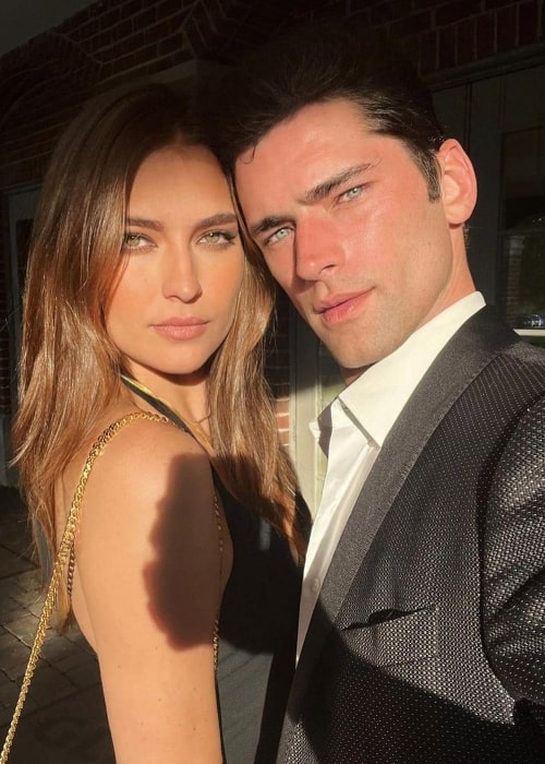 Sean O'Pry and Fernanda Liz in June 2023 celebrating Brazilian Valentines Day