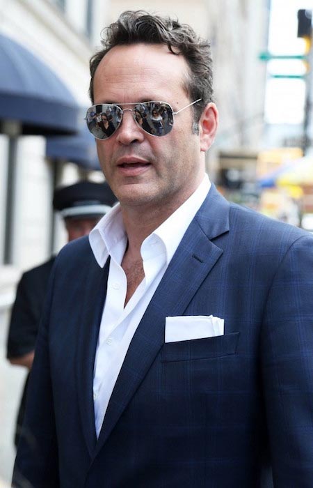 Vince Vaughn in New York while promoting his TV series True Detective on June 19, 2015