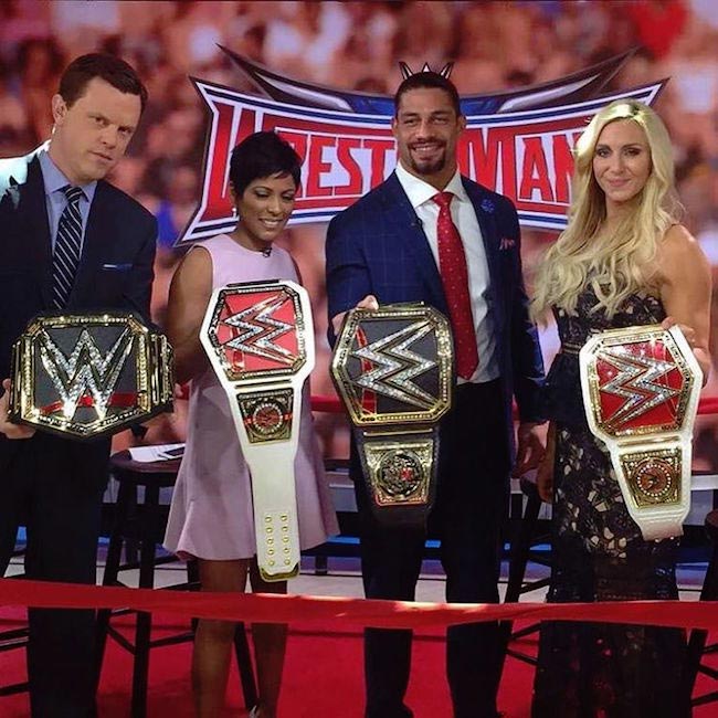 WWE stars Charlotte, Roman Reigns and others