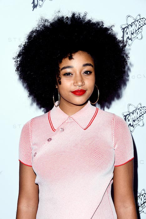 Amandla Stenberg at Stella McCartney Autumn 2016 Presentation