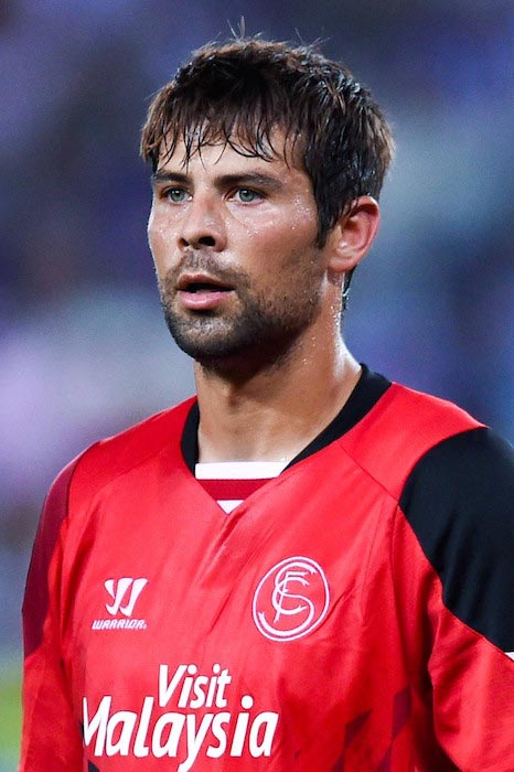 Coke in a match between Sevilla FC and RCD Espanyol on August 30, 2014 in Barcelona, Spain