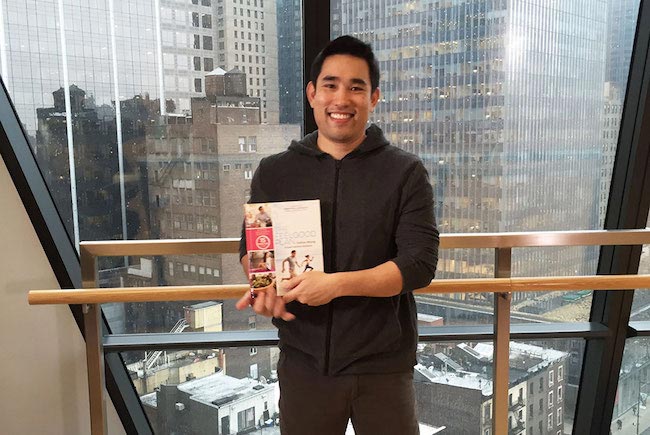 Dalton Wong during New York book tour