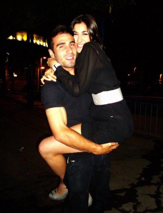 Dani Carvajal and girlfriend Marta Morales