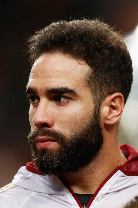 Dani Carvajal before a match between Netherlands and Spain at Amsterdam Arena on March 31, 2015