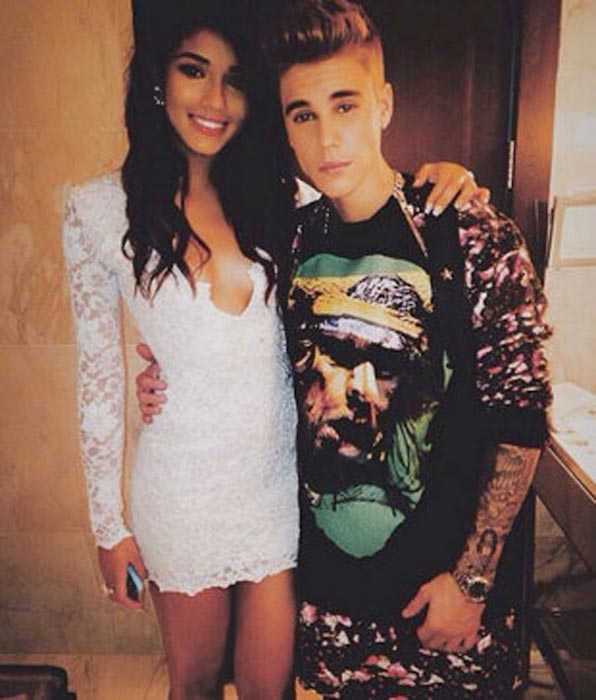 Justin Bieber and Yovanna Ventura