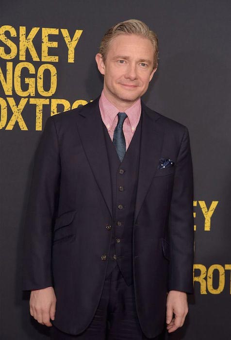 Martin Freeman at the premiere of Whiskey Tango Foxtrot at on March 1, 2016