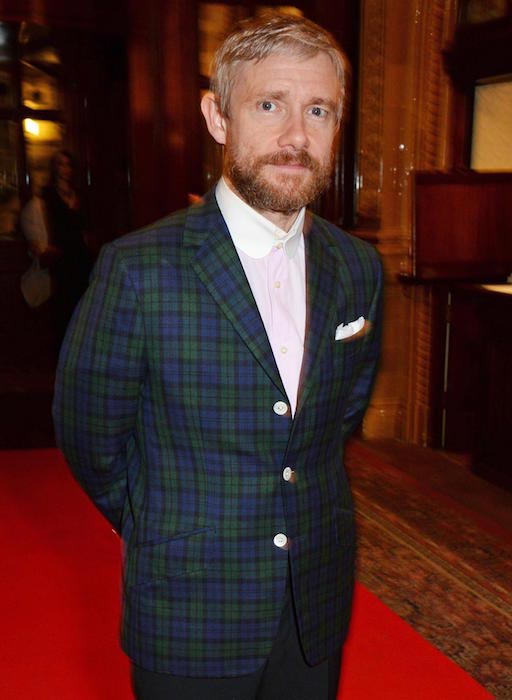 Martin Freeman during an after party celebrating the Gala Night performance of "Richard III" in July 2014