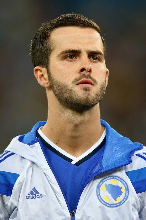 Miralem Pjanic prior a match between Argentina and Bosnia and Herzegovina on June 15, 2014 in Rio de Janeiro, Brazil