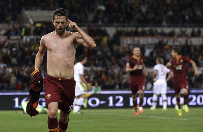 Miralem Pjanic shirtless body