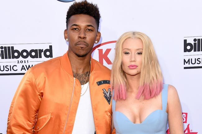 Nick Young and Iggy Azalea in 2016