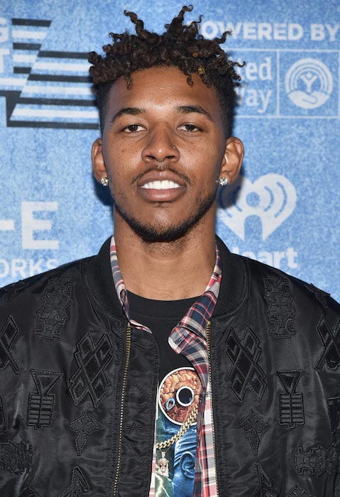 Nick Young during a concert at the Shrine Auditorium on November 18, 2015 in Los Angeles, California