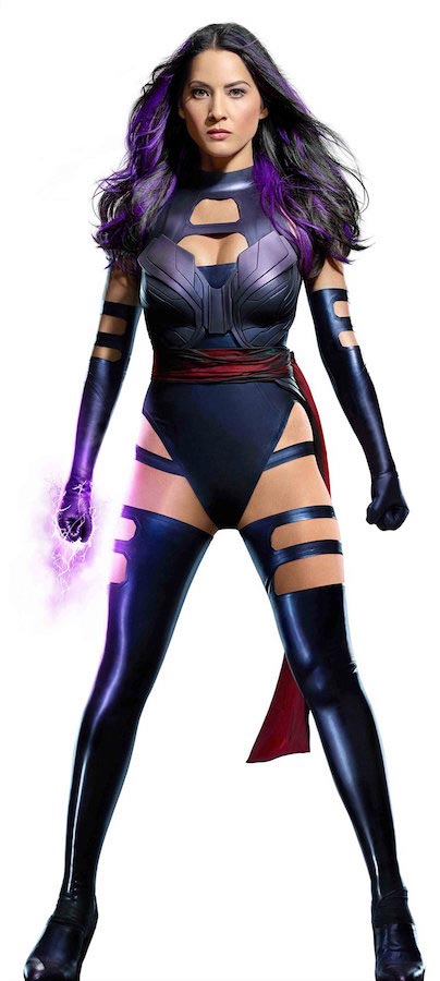 Olivia Munn as in X-Men: Apocalypse