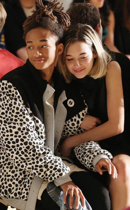 Sarah Snyder and her boyfriend Jaden Smith