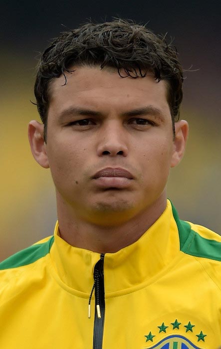 Thiago Silva prior to an International friendly match between Brazil and Serbia on June 6, 2014 in Sao Paulo, Brazil