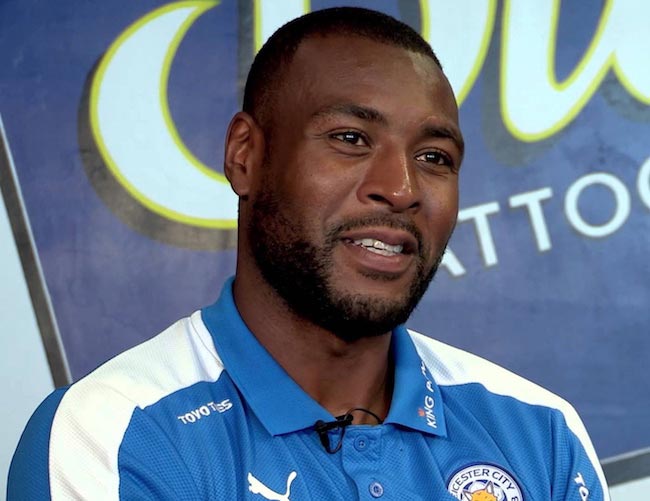 Wes Morgan during an interview 