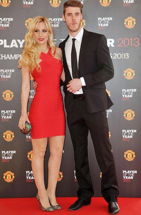 David De Gea and his longtime girlfriend Edurne Garcia Almagro