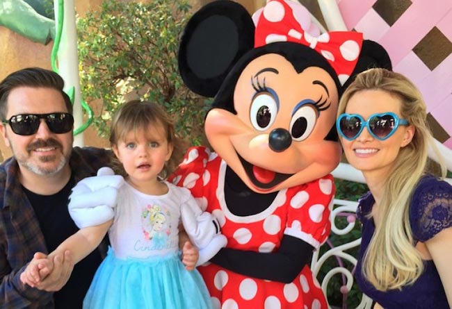 Holly Madison with her family