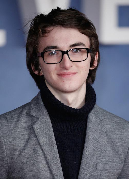 Isaac Hempstead Wright at "The Revenant" UK premiere in January 2016