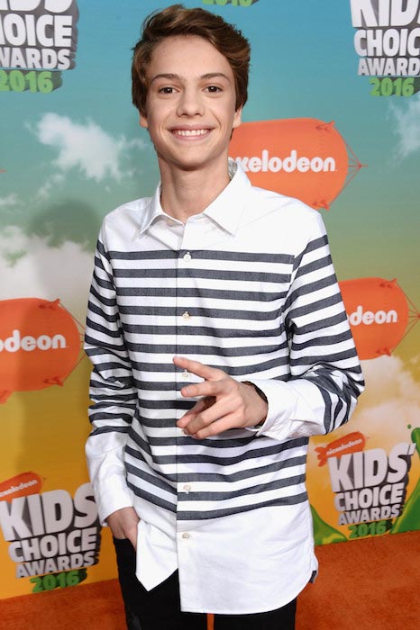 Jace Norman at Nickelodeon's 2016 Kids Choice Awards