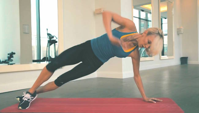 Kirsty Dunne doing floor exercise