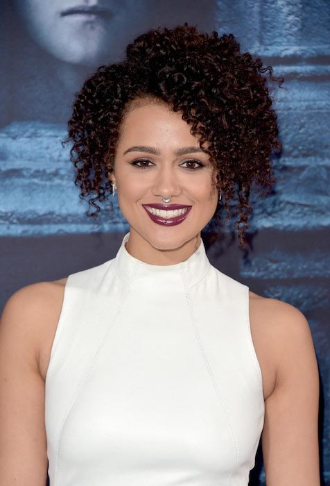 Nathalie Emmanuel at the premiere of HBO's 'Game Of Thrones' Season 6 on April 10, 2016